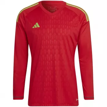 adidas Tiro 23 Competition pitkähihainen maalivahdin pelipaita miesten punainen