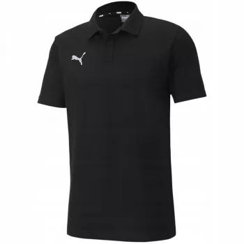 Puma teamGOAL 23 Casuals miesten pikeepaita musta koko S