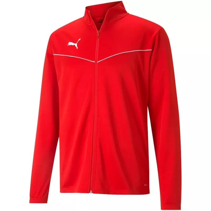 PUMA teamRISE harjoituspolyesteritakki punainen 657392 01 M