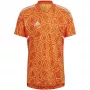 ADIDAS miesten Condivo 22 maalivahtipaita lyhythihainen Solar Orange HB1621