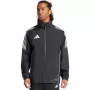 adidas miesten Tiro 24 sadetakki musta/valkoinen 2XL