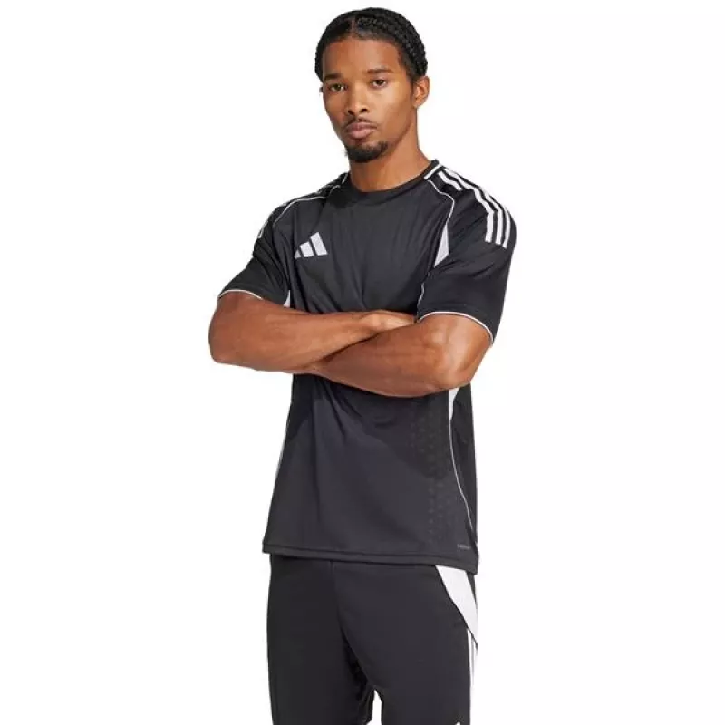 adidas miesten Tiro 25 Competition pelipaita musta L