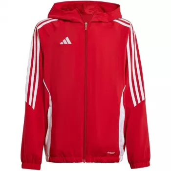 adidas Tiro 24 lasten treenitakki punainen 128 cm