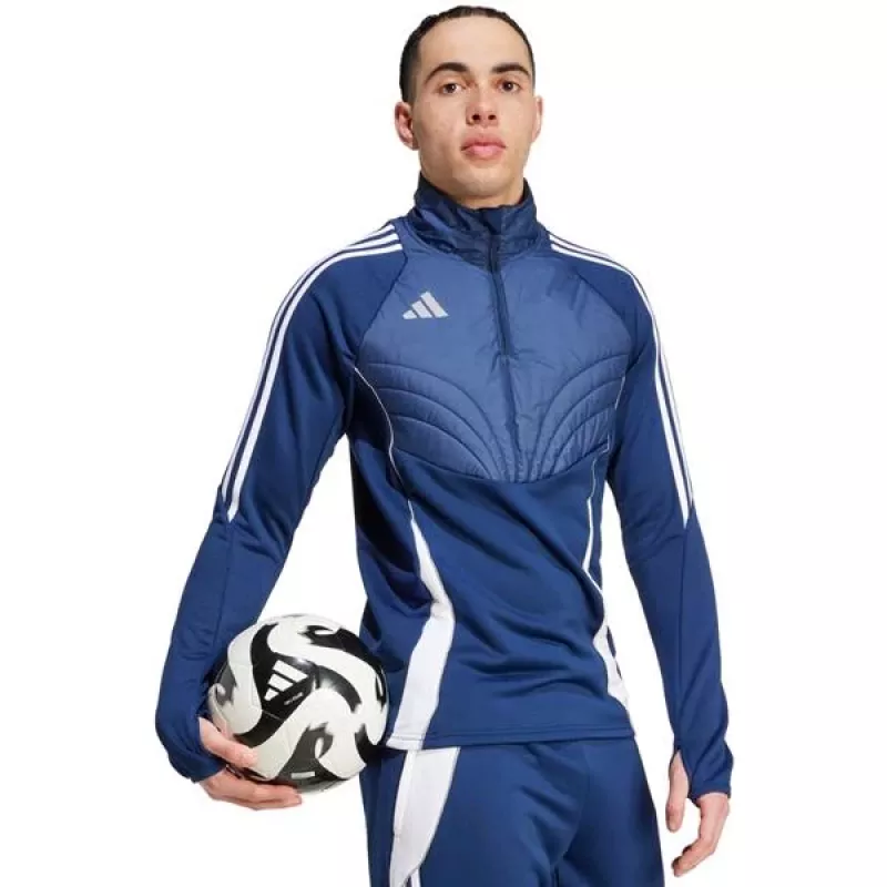 adidas miesten Tiro 24 Winterized huppari Team Navy Blue/valkoinen koko M