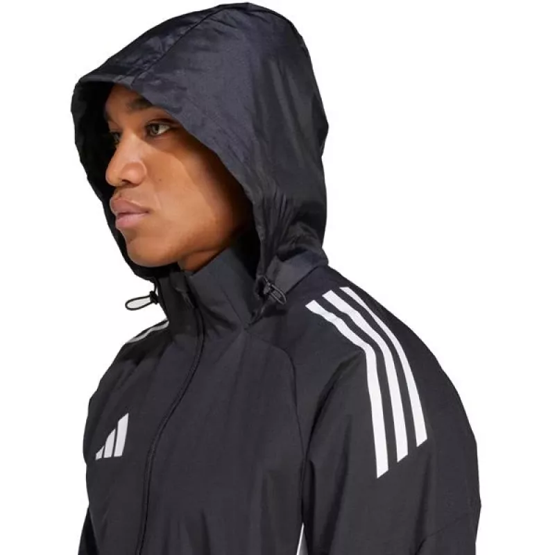 adidas Tiro 25 Competition All-Weather miesten jalkapallotakki musta M