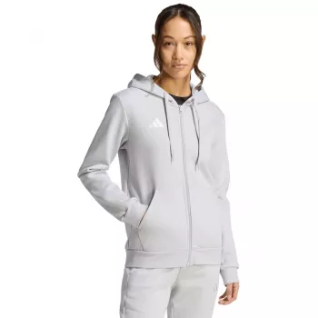 adidas naisten Entrada 26 Full-Zip huppari harmaa S