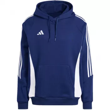 adidas Tiro 24 Sweat Hooded sininen IR7546 miesten jalkapallohuppari