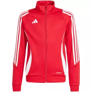 adidas Tiro 24 lasten treenicollegepaita punainen IR7502 140 cm