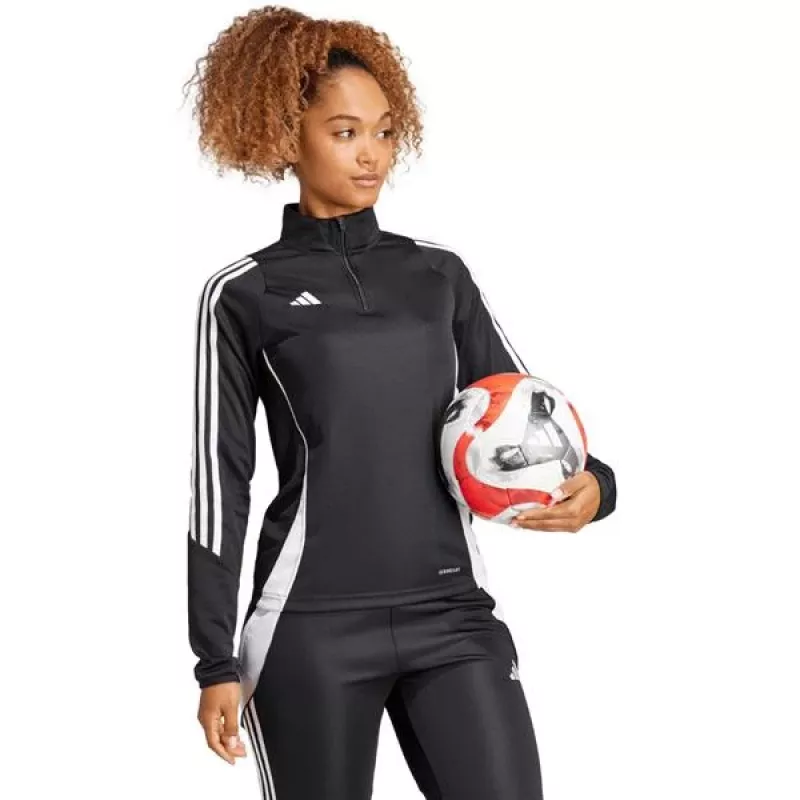 adidas Tiro 24 naisten treenitop musta koko M
