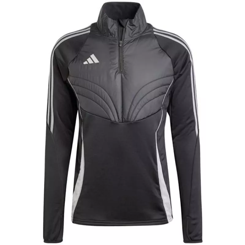 adidas miesten Tiro 24 Winterized collegepaita harmaa/musta koko L