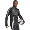 adidas miesten Tiro 24 Winterized collegepaita harmaa/musta koko L
