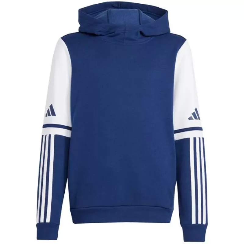 adidas Squadra 25 lasten huppari Team Navy Blue 2 / valkoinen koko 116