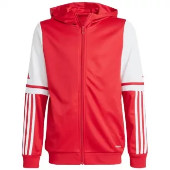 adidas Squadra 25 lasten huppari punainen/valkoinen 152 cm
