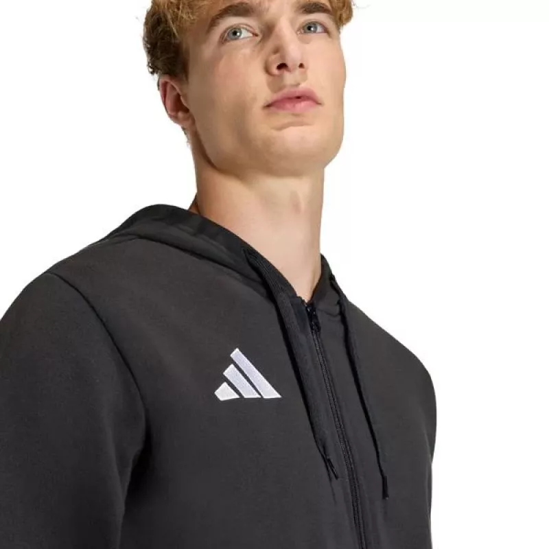 adidas Entrada 26 Full-Zip huppari miesten musta Medium