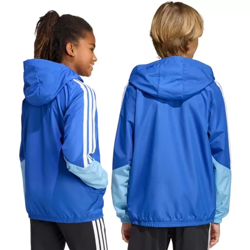 adidas Tiro 26 Competition All Weather junior takki Team Navy Blue 2 / valkoinen 140 cm