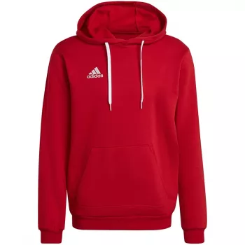 adidas Entrada 22 Hoody miesten huppari punainen H57514 L