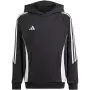 adidas Tiro 24 huppari musta IJ5611 140 cm