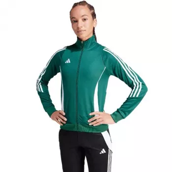 adidas Tiro 24 treenipaita naisten neljännesvetoketjulla - Team Green - 2XL