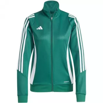 adidas Tiro 24 treenipaita naisten neljännesvetoketjulla - Team Green - 2XL