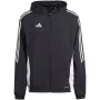 adidas Tiro 24 miesten treenitakki musta IM8806