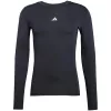 adidas Techfit pitkähihainen treenipaita miesten musta L