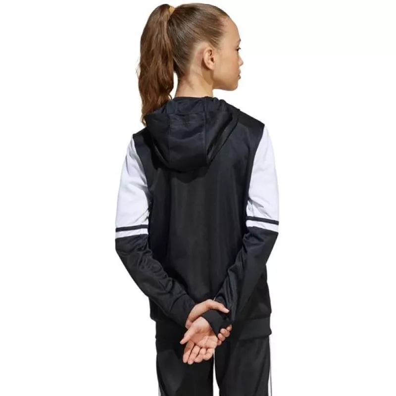 adidas Squadra 25 Hoody lasten musta/valkoinen 164 cm