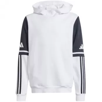 adidas Squadra 25 Sweat-Hoody lapsille valkoinen JD4807 140 cm