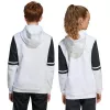 adidas Squadra 25 Sweat-Hoody lapsille valkoinen JD4807 140 cm