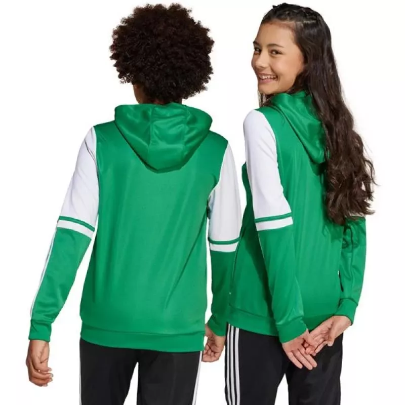 adidas Squadra 25 huppari lapsille vihreä/valkoinen 164 cm