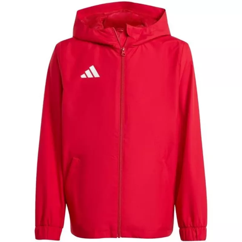 adidas Entrada 26 yleisulkoilutakki lapsille unisex punainen 152 cm