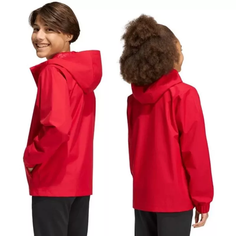 adidas Entrada 26 yleisulkoilutakki lapsille unisex punainen 152 cm