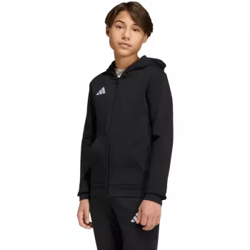 adidas Entrada 26 full zip -huppari lapsille musta 116 cm