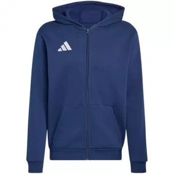 adidas Entrada 26 Full Zip -huppari lapset Navy Blue 128 cm