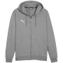 PUMA Team Goal Casuals -huppari medium grey heather miesten koko S