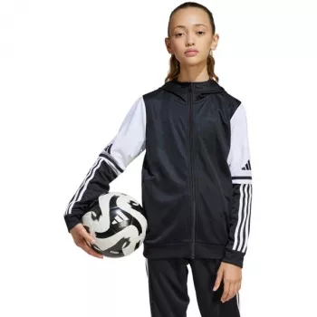 adidas Squadra 25 huppari lapset musta/valkoinen 152cm