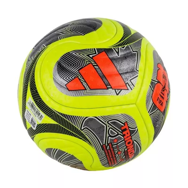 adidas World Cup 26 Trionda Pro talvijalkapallo koko 5 vihreä/musta/hopea JD8023