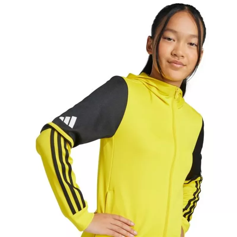 adidas Squadra 25 huppari lapset keltainen/musta 140 cm