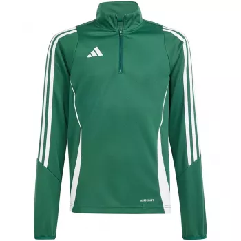 adidas Tiro 24 treenitoppi lasten collegepaita vihreä IR9362 152cm