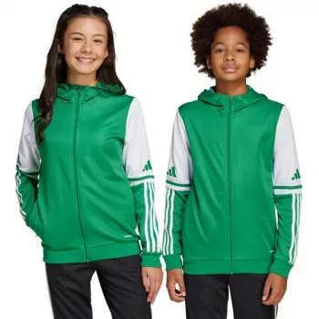 adidas Squadra 25 huppari lasten vihreä/valkoinen 152cm