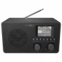 Reflexion HRA1824DAB+ DAB+ & FM radiokello Bluetoothilla, kaksoisherätys, puukotelo - musta