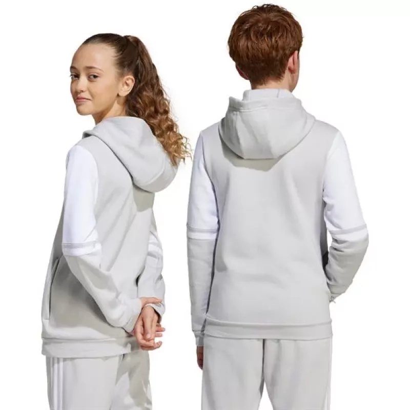 adidas Squadra 25 Sweat-huppari lapset harmaa JD4808 140cm