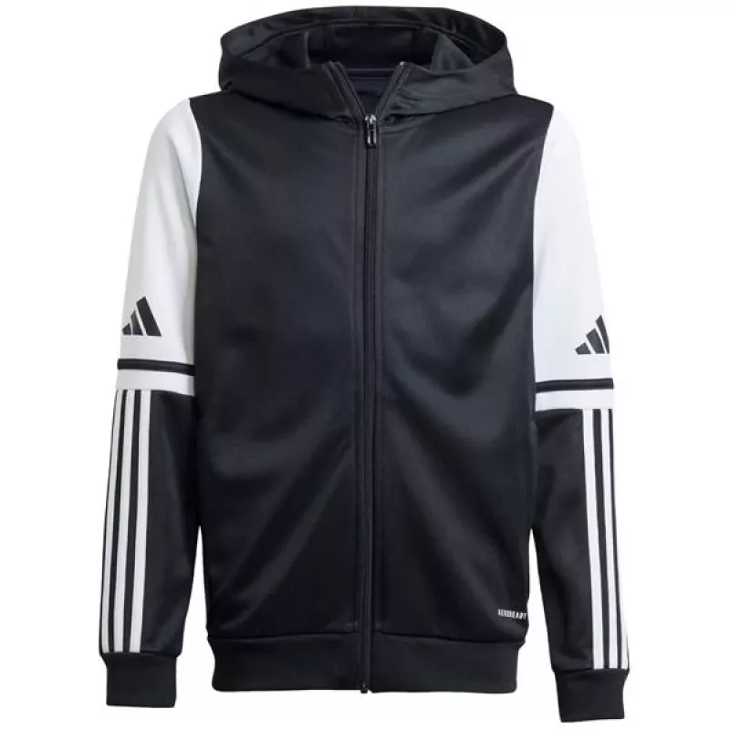 adidas Squadra 25 huppari lapset musta/valkoinen 116cm