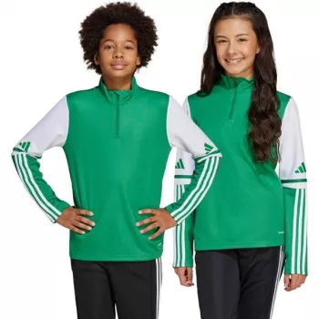 adidas Squadra 25 harjoituspaita junior Team Green/valkoinen JP3160 128cm