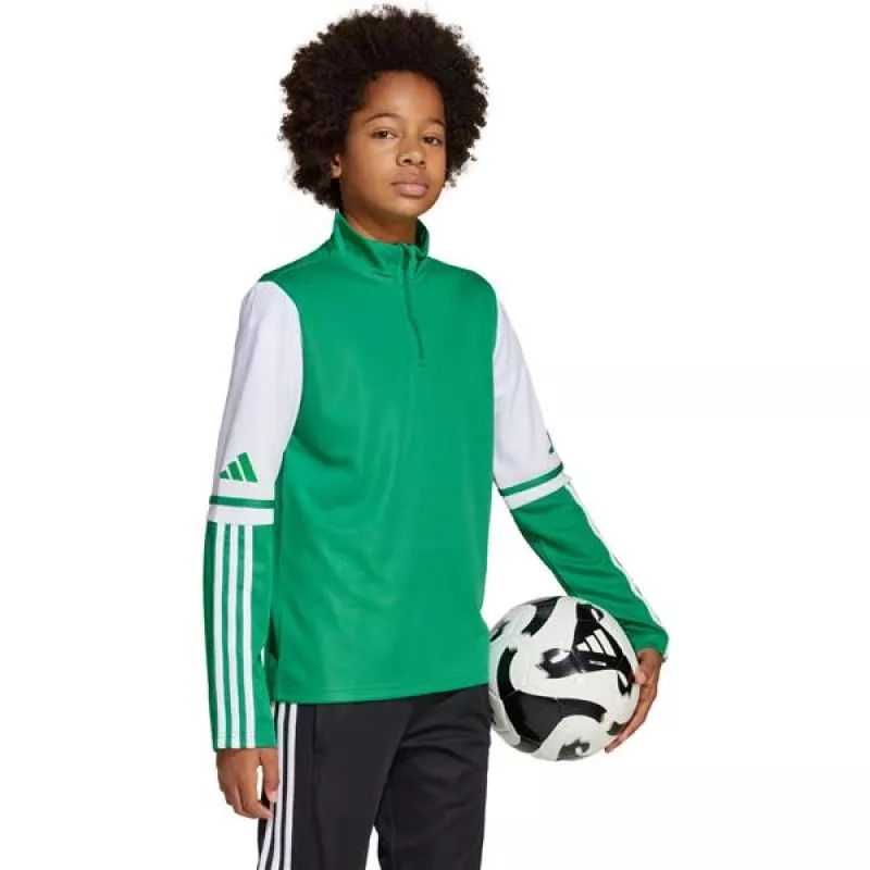 adidas Squadra 25 harjoituspaita junior Team Green/valkoinen JP3160 128cm