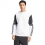 adidas Squadra 25 Sweat Crew miesten collegepaita valkoinen/musta 2XL