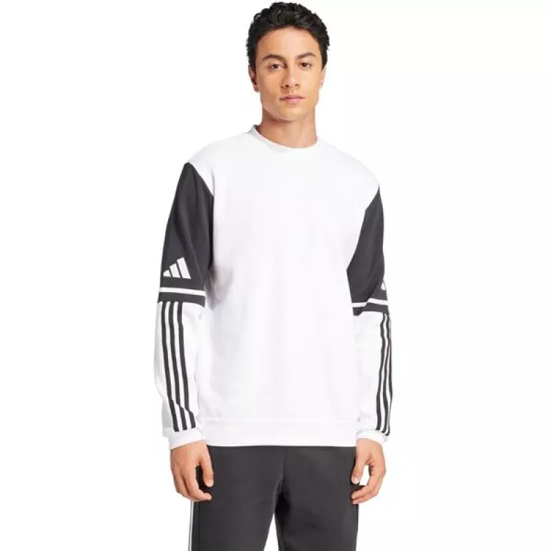 adidas Squadra 25 Sweat Crew miesten collegepaita valkoinen/Core Black koko L