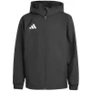 adidas Entrada 26 säänkestävä takki lasten musta JZ9104 128 cm