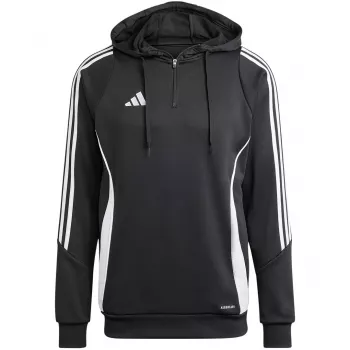 adidas Tiro 24 Training Hooded miesten collegepaita musta IJ9957