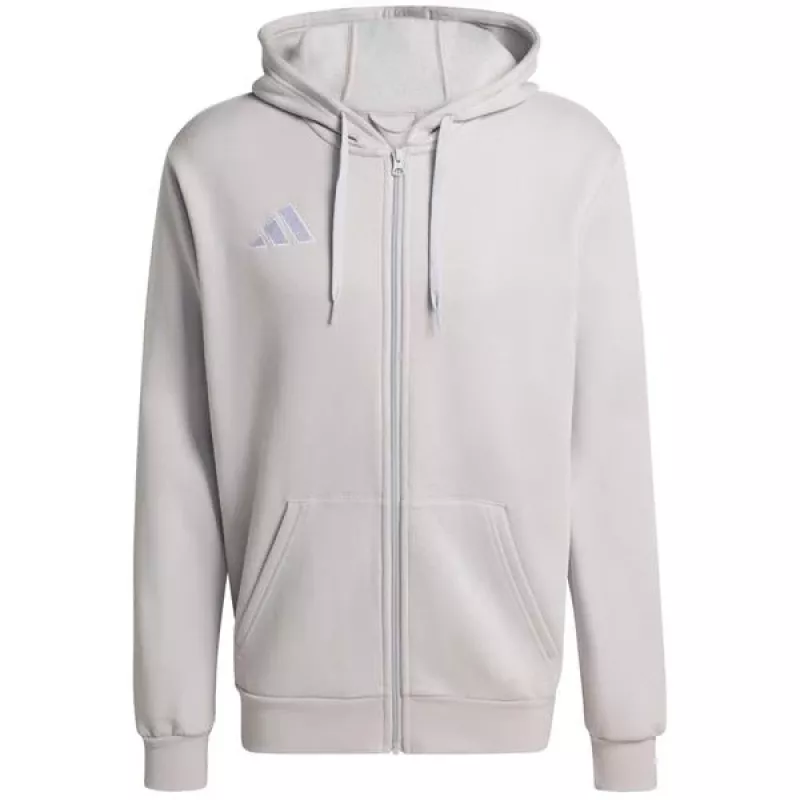 adidas Entrada 26 Full Zip Hoody miehet harmaa L