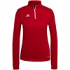 adidas Entrada 22 Top Training naisten collegepaita punainen L